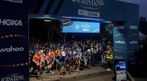 Seeded runners set off from the start line during Ultra-Trail Australia. Photo Corporal Jacob Joseph.