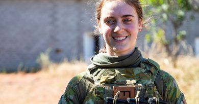 Lieutenant Keeley Marshall working as an officer with the Royal Australian Engineers on Exercise Predator's Walk 2023, in Darwin. Story by Captain Annie Richardson.