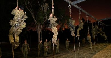 Australian Army soldiers from the 3rd Battalion, Royal Australian Regiment carry out a fitness test during a sniper pre-selection course at Lavarack Barracks, Queensland. Story by Captain Joanne Leca. All photos by Corporal Daniel Sallai.