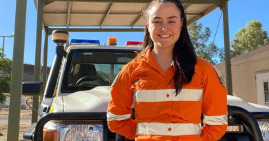 Leading Aircraftwoman Katie Smart is an Air Force Reservist and works within BHP as an emergency service officer. Story by Flight Lieutenant Claire Campbell.