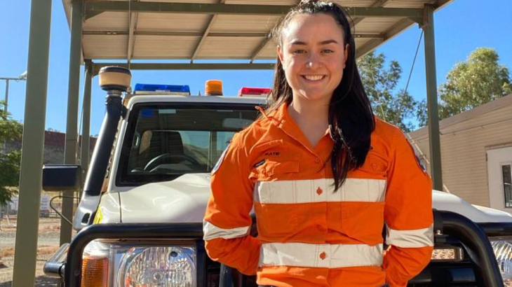 Leading Aircraftwoman Katie Smart is an Air Force Reservist and works within BHP as an emergency service officer. Story by Flight Lieutenant Claire Campbell.