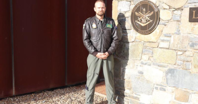 RAAF Squadron Leader Christopher Godfrey was awarded a Conspicuous Service Cross in the King’s Birthday Honours List. Story by Flight Lieutenant Claire Burnet. Photo by Warrant Officer Gillian Kennedy.