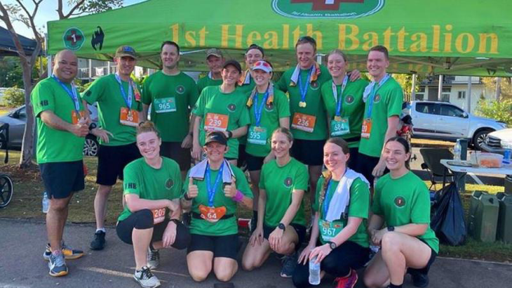 Members of Australian Army 1st Health Battalion competed in the 12.8km City2Surf in Darwin. Story by Corporal Melina Young.