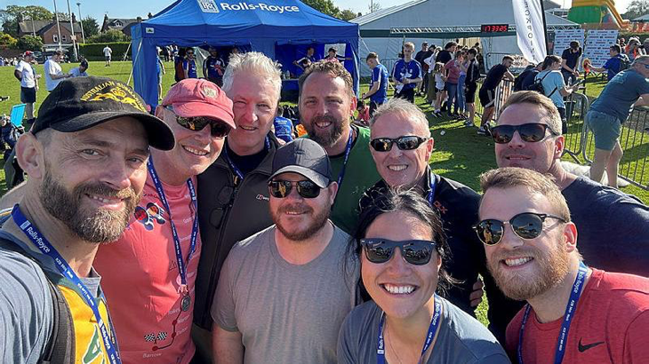 Australian submariners compete in the Keswick to Barrow 40-mile walk in the United Kingdom. Story by Commander Matt Radford.