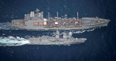 HMAS Anzac conducts a replenishment at sea with USNS Rappahannock during a regional presence deployment. Story by Lieutenant Max Logan. All photos by Leading Seaman Jarryd Capper.