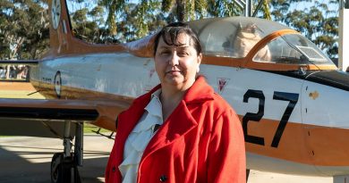 Vanessa Trundle has broken the mould to become the only Indigenous woman to become Base Manager for Royal Australian Air Force Bases Pearce, Learmonth, Curtin, the Harold E Holt Defence Precinct and Cocos Islands. Story by Peta Magorian. Photo by Private Reece Oakes.