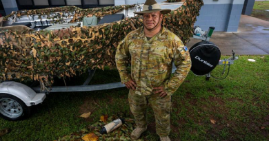 Australian Army soldier Lance Corporal Ces Whap, a patrolman with the 51st Battalion, The Far North Queensland Regiment. Story by Corporal Jacob Joseph. Photo by Leading Seaman Leo Baumgartner.