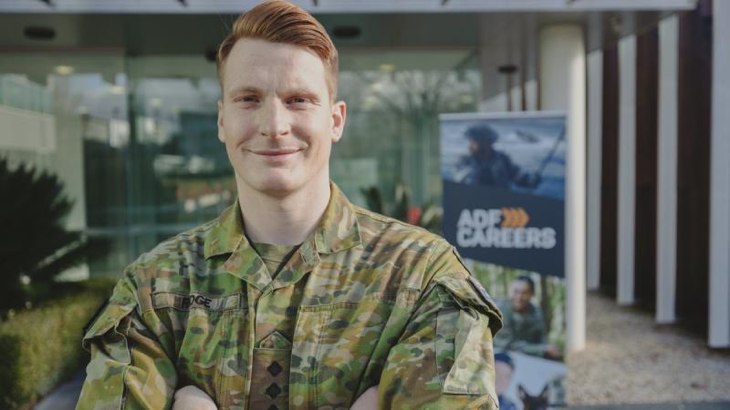 Australian Army officer Captain Jake Rudge is the Staff Officer Recruiting Attraction – Army within Defence Force Recruiting. Story by Major Tim Sydenham.