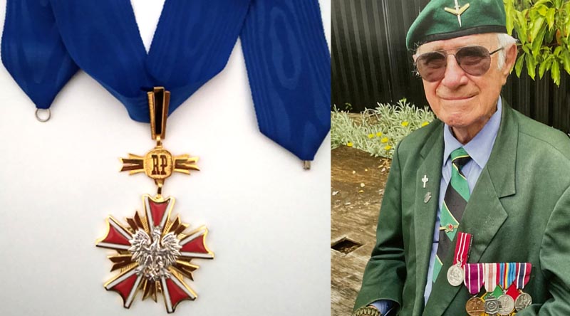 Lieutenant (ret'd) Les Gade, aged 94, a member of the Parramatta subbranch and formally of the Polish Army has recently been made a Commander of the Order of Merit by the Republic of Poland for his service during WWII.