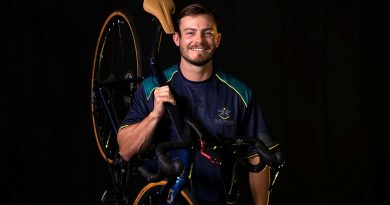 Invictus Games 2023 Team Australia competitor Able Seaman Jamie McGlinchey at the Sydney Academy of Sport and Recreation, Narrabeen NSW. Story by Belinda Barker. Photos by Flight Sergeant Ricky Fuller.