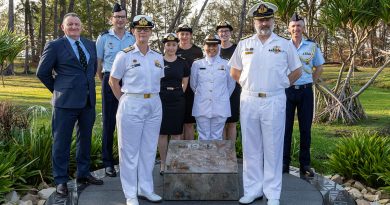 Paying respects at the Brunei-Australia War Memorial at Muara Beach during Indo-Pacific Endeavour 2023. Story by Squadron Leader Eamon Hamilton. Photos by Corporal Dan Pinhorn.