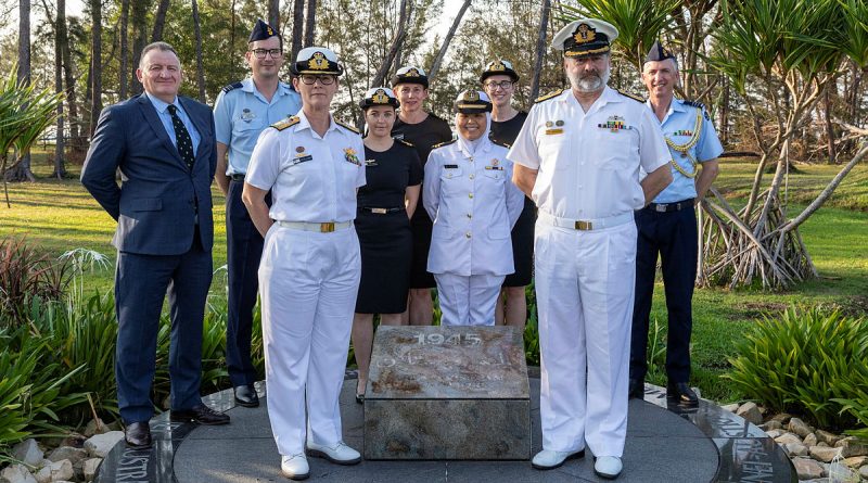 Paying respects at the Brunei-Australia War Memorial at Muara Beach during Indo-Pacific Endeavour 2023. Story by Squadron Leader Eamon Hamilton. Photos by Corporal Dan Pinhorn.