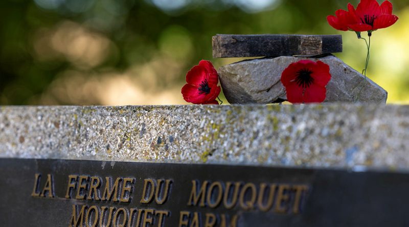 The Australian Imperial Force Mouquet Farm Memorial near the village of Pozières, France. Story and photos by Corporal Jacob Joseph.