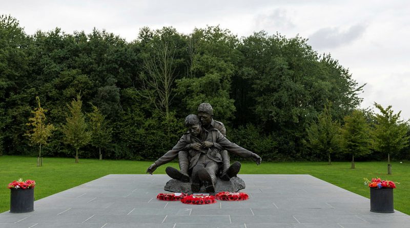 The Brothers in Arms memorial to Privates James and John Hunter near Ypres, Belgium. Story and photos by Corporal Jacob Joseph.