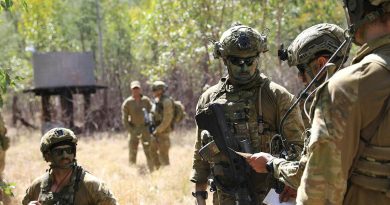 Soldiers from 25th/49th Battalion, Royal Queensland Regiment during Exercise Wondai Warrior, 2023 in Wondai State Forest. Story and Photo by Captain Cath Batch.