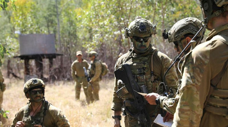 Soldiers from 25th/49th Battalion, Royal Queensland Regiment during Exercise Wondai Warrior, 2023 in Wondai State Forest. Story and Photo by Captain Cath Batch.