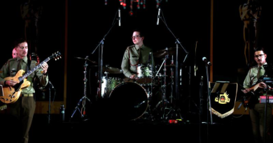 Members from Australian Army Band – Brisbane perform at the Balonne Shire Council Mayoral Ball at St George, Queensland. Story by Captain Carolyn Barnett.