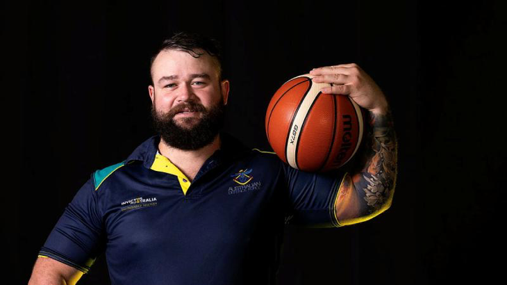 Invictus Games Team Australia competitor Xavier Green at the Sydney Academy of Sport and Recreation, Narrabeen NSW. Story by Belinda Barker. Photos by Flight Sergeant Ricky Fuller.