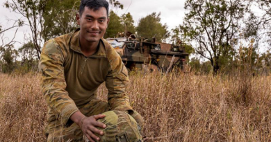 Australian Army soldier Private Mesak Hlawng Sang during Exercise Talisman Sabre 2023. Story by Major Jesse Robilliard. Photo by Corporal Michael Currie.