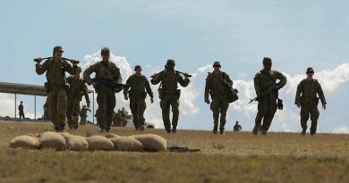 Australian Army soldiers from the 2nd (Australian) Division prepare their weapon posts for MAG 58 machine guns during a Direct Fire Support Weapons course in the Singleton Military Area during September 2023. Story by Major Jesse Robilliard. Photos by Private Sarah Fisher.