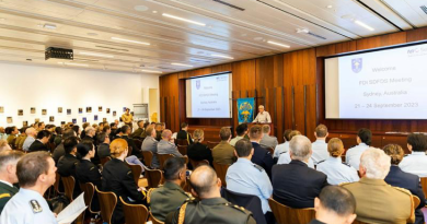 The Defence Forces Dental Services Meeting at Anzac Memorial in Hyde Park, Sydney. Photo by Leading Seaman Daniel Goodman.