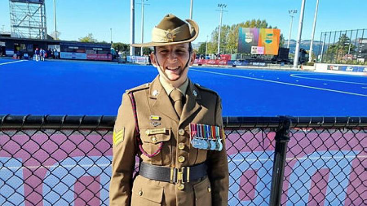 Sergeant Samantha Verry on ANZAC Day 2023 in Christchurch, New Zealand. Story by Major Cameron Jamieson.