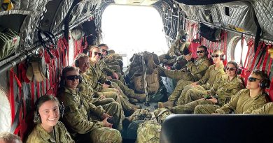 Australian Army soldiers conduct a troop lift on a CH-47F Chinook from 5th Aviation Regiment, in support of 31st/42nd Battalion, The Royal Queensland Regiment's Exercise Burghala Bull in Central Queensland. Story by Sergeant Matthew Bickerton.
