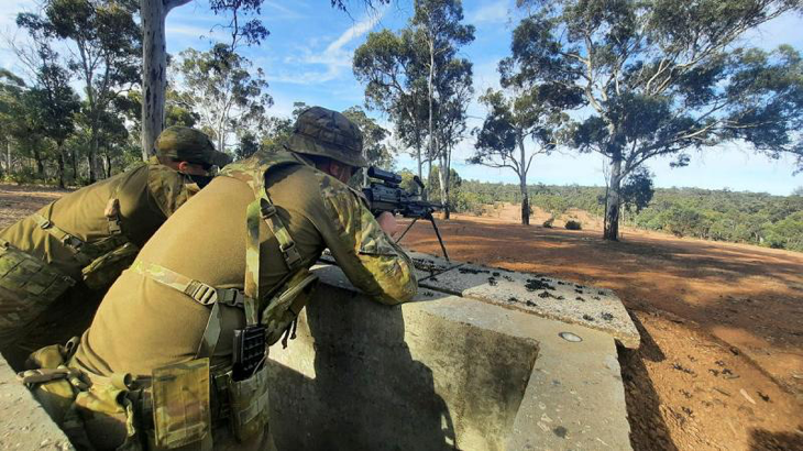 Soldiers train at 13th Brigade in preparation for Rifle Company Butterworth Rotation 142. Story by Major Sandra Seman-Bourke.