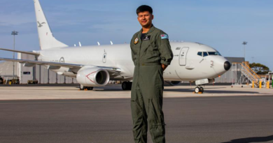 Air Force airborne electronics analyst Aircraftman Mujtaba "Mitch" Hakimi from 292 SQN at RAAF Base Edinburgh, South Australia. Story by Flight Lieutenant Nick O’Connor.