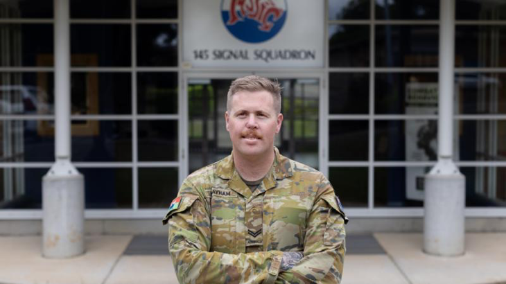 Corporal Thomas Grayham received a Conspicuous Service Medal in the 2024 Australia Day Honours. Story by Corporal Jacob Joseph. Photo by Leading Seaman Abdus Chowdhury.