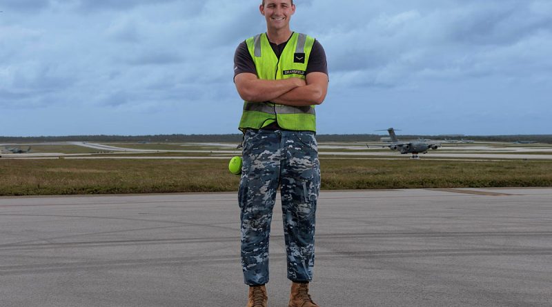 RAAF Leading Aircraftman Carl Dransfield, of 27 Squadron, at Andersen Air Force Base, Guam, during Exercise Cope North 24. Story by Flight Lieutenant Claire Campbell. Photos by Leading Aircraftman Kurt Lewis.