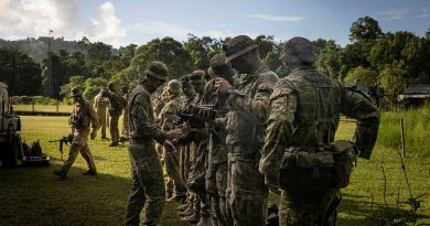 Australian Army soldiers from 1st Battalion, the Royal Australian Regiment, conduct a clearance before a live-fire activity at Tully training area in Queensland. Story by Captain Brittany Evans. Photos by Trooper Dana Millington.