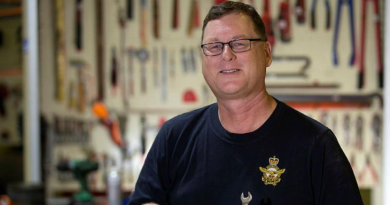 Sergeant Andrew Noordhuis, who has received a bronze commendation, pictured in 2019. Story by Corporal Melina Young. Photo by Sergeant Kirk Peacock.