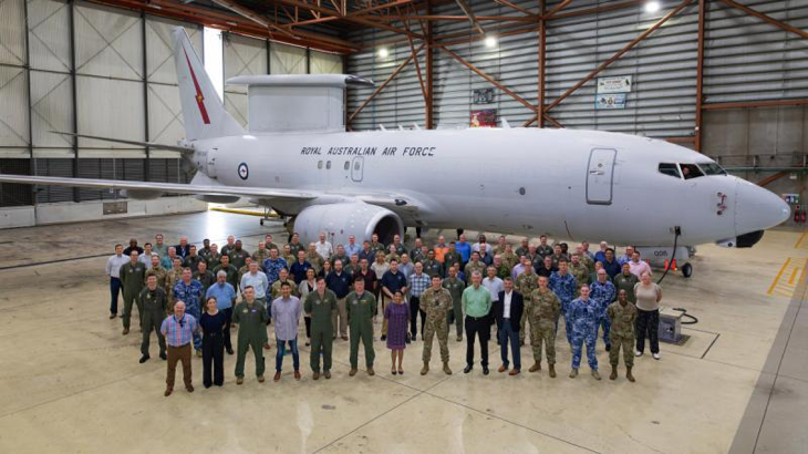 The E-7 Trilateral Working Group at RAAF Base Williamtown. Story by Flight Lieutenant Imogen Lunny. Photo by Aircraftwoman Laura Flower.