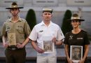Honouring past relatives on French soil – Anzac Day