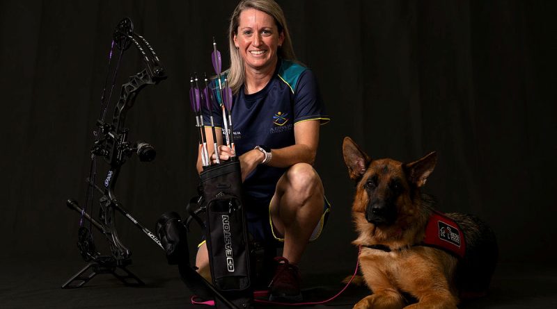 Warrior Games 2024 competitor Tricia Reynolds at the Australian Institute of Sport, Canberra, ACT. Story by Flying Officer Tina Langridge. Photo by Flight Sergeant Ricky Fuller.