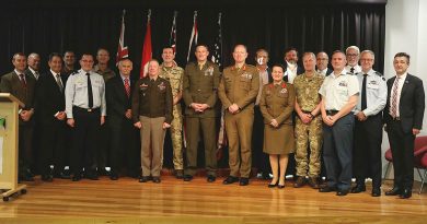 International Combat Aviation Safety Summit 2024 attendees. Story by Captain Simone-Maree Spano. Photo by Sergeant Carly Box.