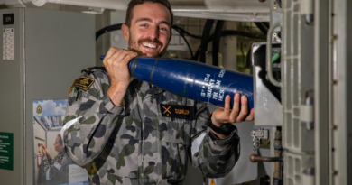 Petty Officer Stephen Dunlop has received a Conspicuous Service Medal as part of the King's Birthday awards. Story by Corporal Luke Bellman. Photo by Leading Seaman Thomas Sawtell.