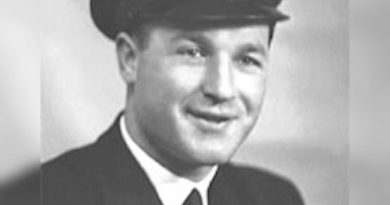 Sub-Lieutenant Richard Pirrie has been honoured at the Normandy Memorial Wall during commemorations for the 80th anniversary of D-Day. Story by By Lieutenant Commander John Thompson.