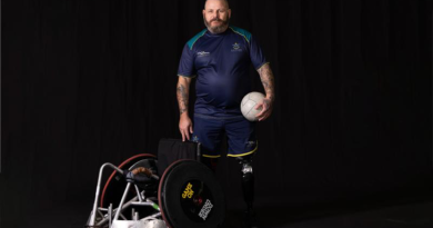 Warrior Games 2024 competitor Luke Manhire at the Australian Institute of Sport in Canberra, ACT. Story by Flying Officer Tina Langridge. Photo by Flight Sergeant Ricky Fuller.