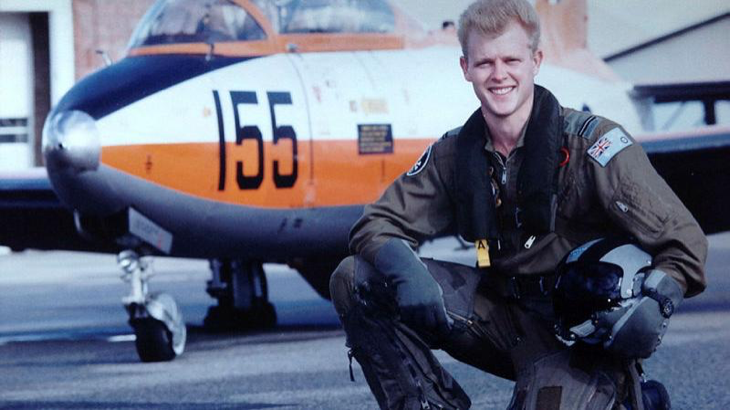 Squadron Leader Martin Copland at the end of the 155 Pilot’s Course in 1991. It was the last course to use the Macchi jet. Story by Flying Officer Wendy Pyper.