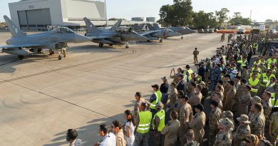The Pacific Skies 24 contingent from France, Germany and Spain at RAAF Base Darwin to participate in Exercise Pitch Black 24. Story by Flight Lieutenant Claire Campbell. Photos by Sergeant David Gibbs.