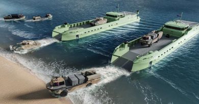 Concept design of Army's new Landing Craft Medium.