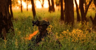 Personnel from the 1st Brigade and the Armed Forces of the Philippines clear an objective as Battle Group Tiger at Bradshaw training area, NT, during Exercise Predator's Run 2024. Story by Captain Annie Richardson. Photo by Warrant Officer Class Two Miranda Buckley.