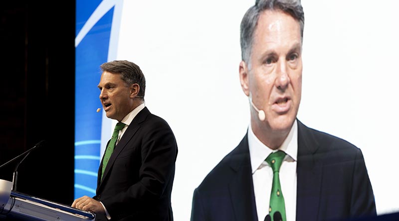 Deputy Prime Minister and Minister for Defence Richard Marles. Photo by Jay Cronan, digitally altered by CONTACT.