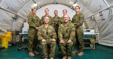 The Royal Australian Navy medical team deployed on active service to Iraq. Story by Corporal Jacob Joseph. Photo by Leading Seaman Jake Badior.