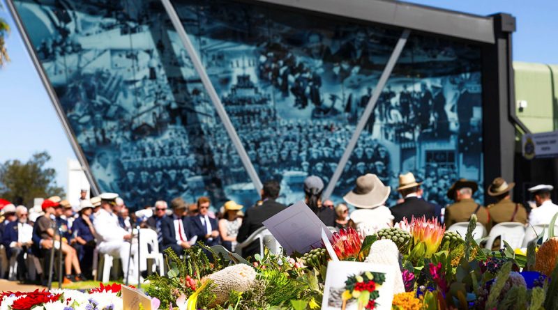 d guests attend the HMAS Perth I memorial foundation ceremony, commemorating the Battle of Saunda Strait, at Training Ship Perth in Fremantle, WA. Story by Petty Officer Keigan Gunther. Photos by Able Seaman Connor Morrison.