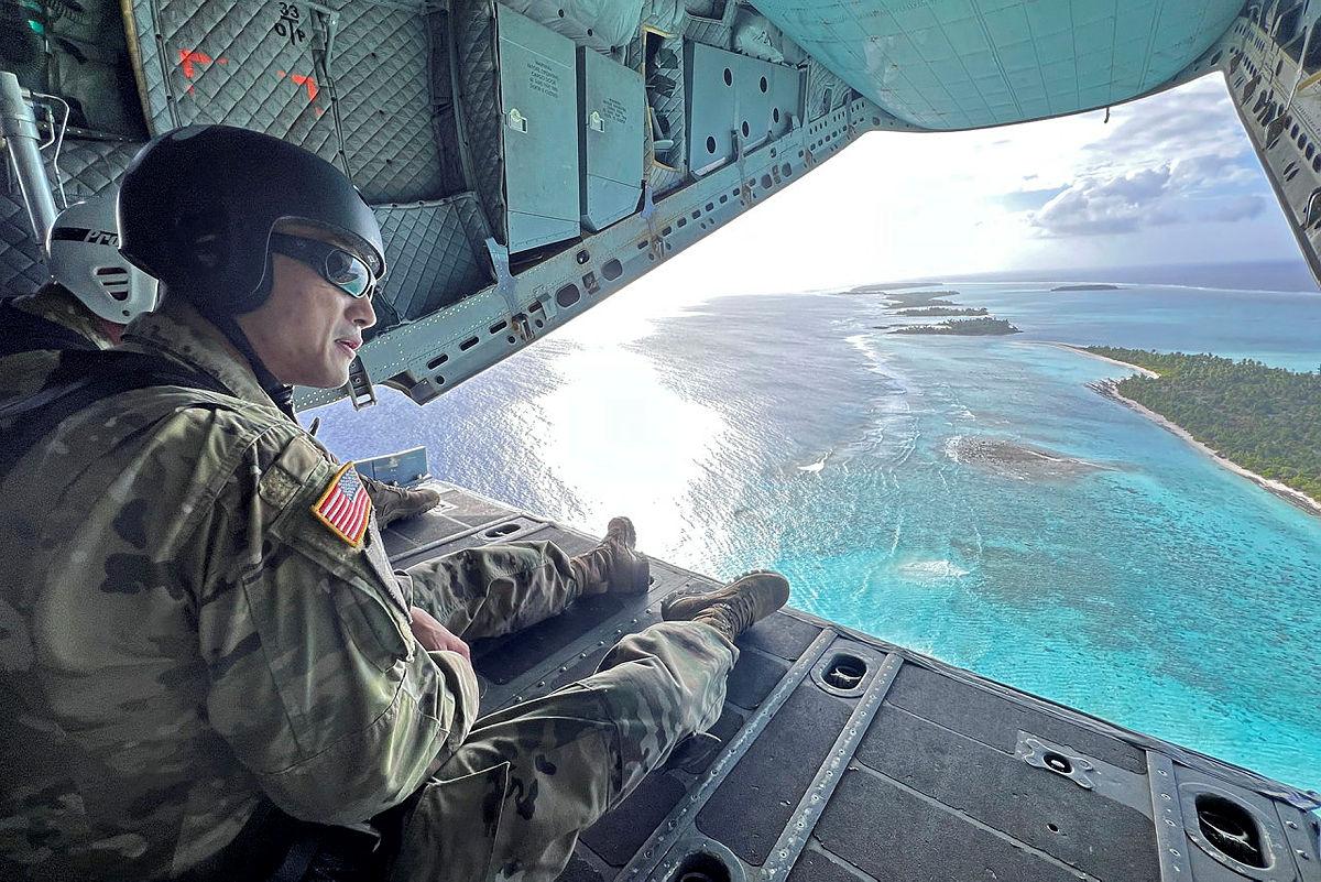 RAAF Spartan supports fisheries patrol in Marshall Islands