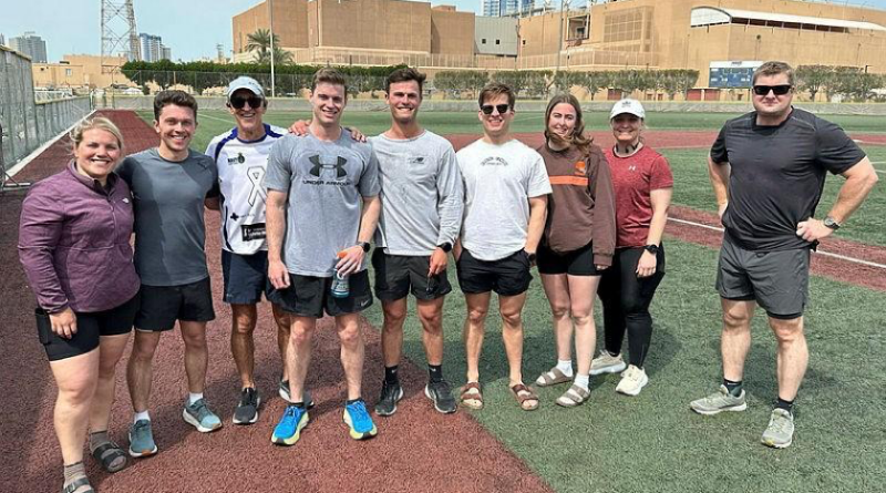 Personnel deployed to Operation Manitou and Operation Accordion run to support Australian veterans’ families. Story by Lieutenant Commander Andrew Herring.