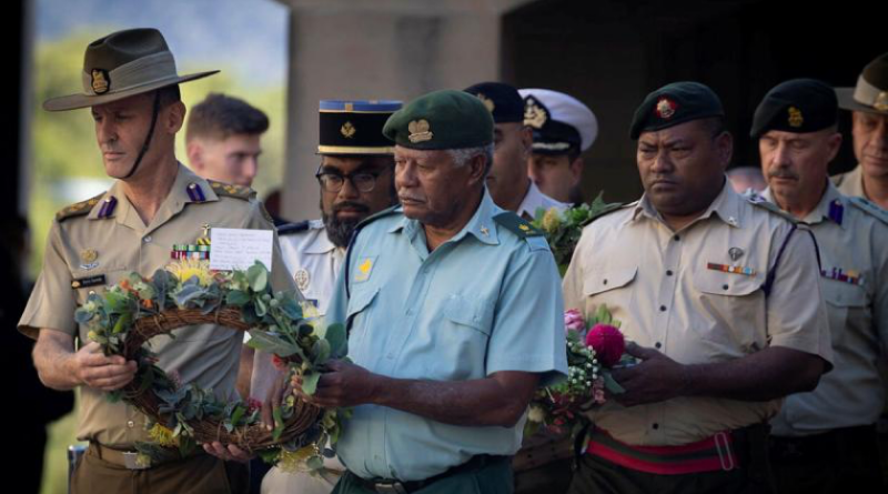 Chaplains from six different nations of the South Pacific lay wreaths at the Australian War Memorial. Story and photo by Corporal Luke Bellman.